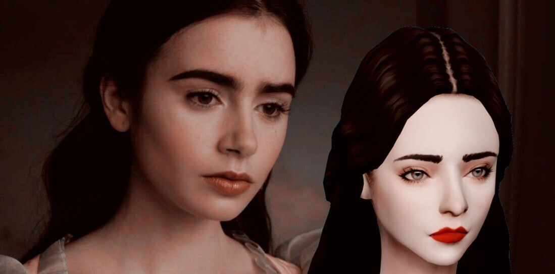 捏真人，莉莉柯林斯