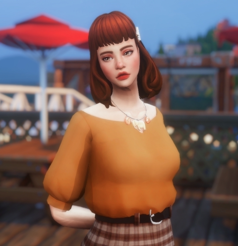 EA风—微胖女孩