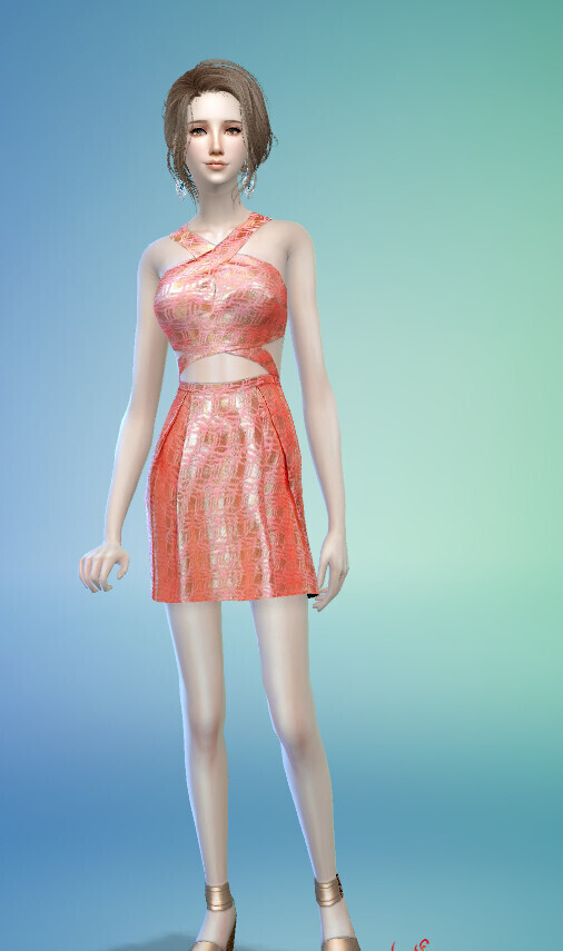 模拟人生4韩家儿子女儿整容版