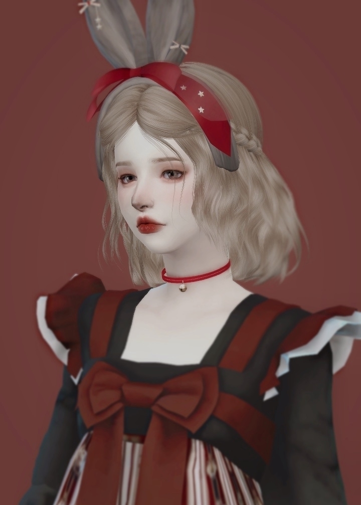 一只可爱的小月兔！！