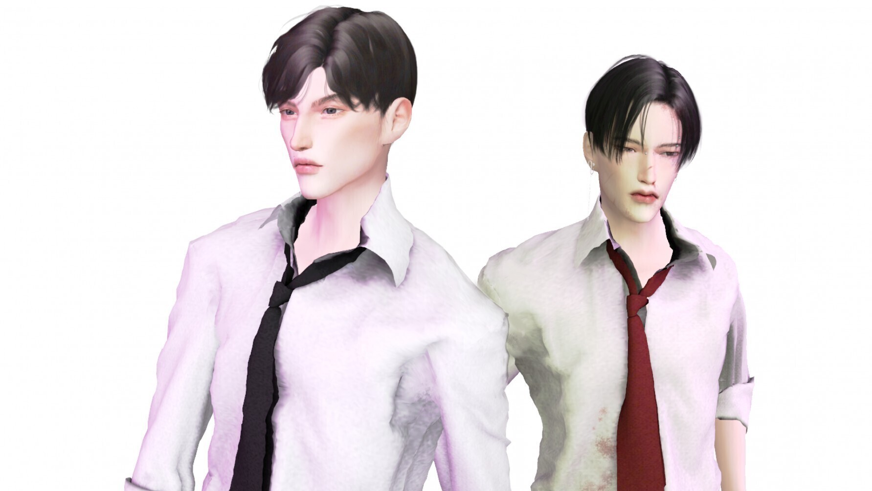 双生子 清叶鸦&清渊