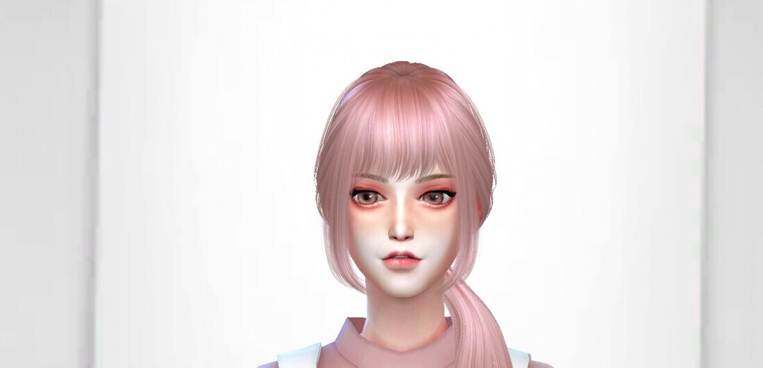 今天捏了一个暖暖女儿