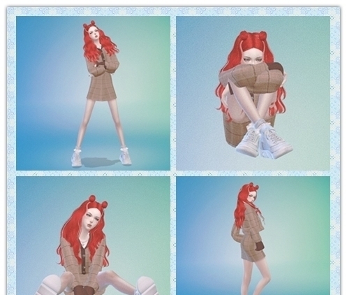 第二次分享—♥我发现我最近真的爱惨了丸子头♥