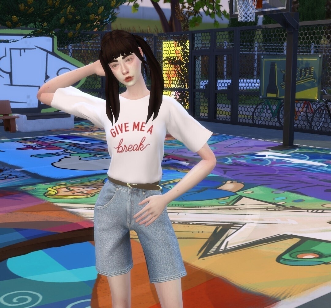 双马尾女孩分享