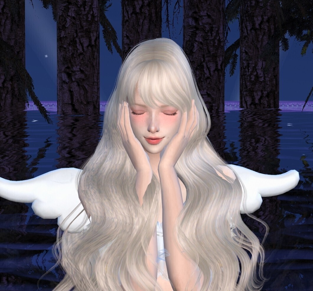 水上森林中的仙女姐姐