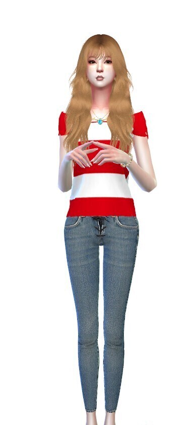 刚在帖子上看到的原创衣服好看顺便捏个女娃试试，希望大家喜欢！