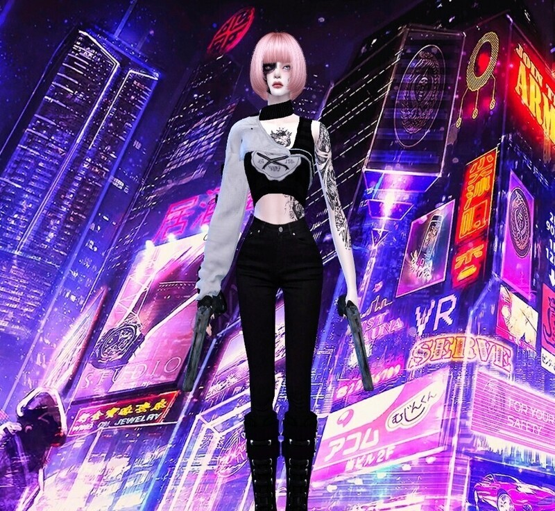 Cyberpunk RK800辅警仿生人海伦 (多图