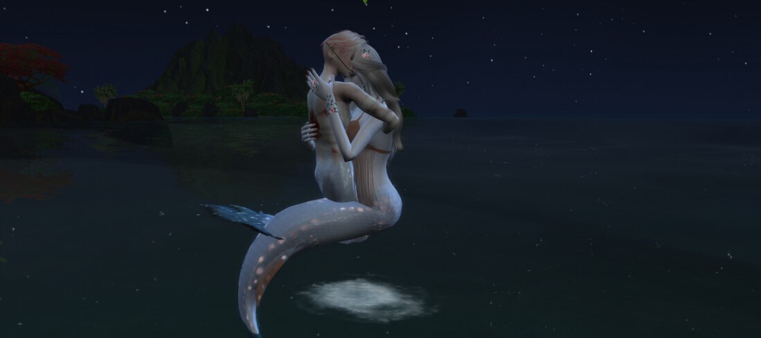 意想不到的CP———禁忌之恋人鱼姐弟 最萌身高差 快来瞧瞧 领大红包乐