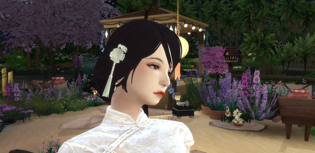 一个没有名字的温婉女子