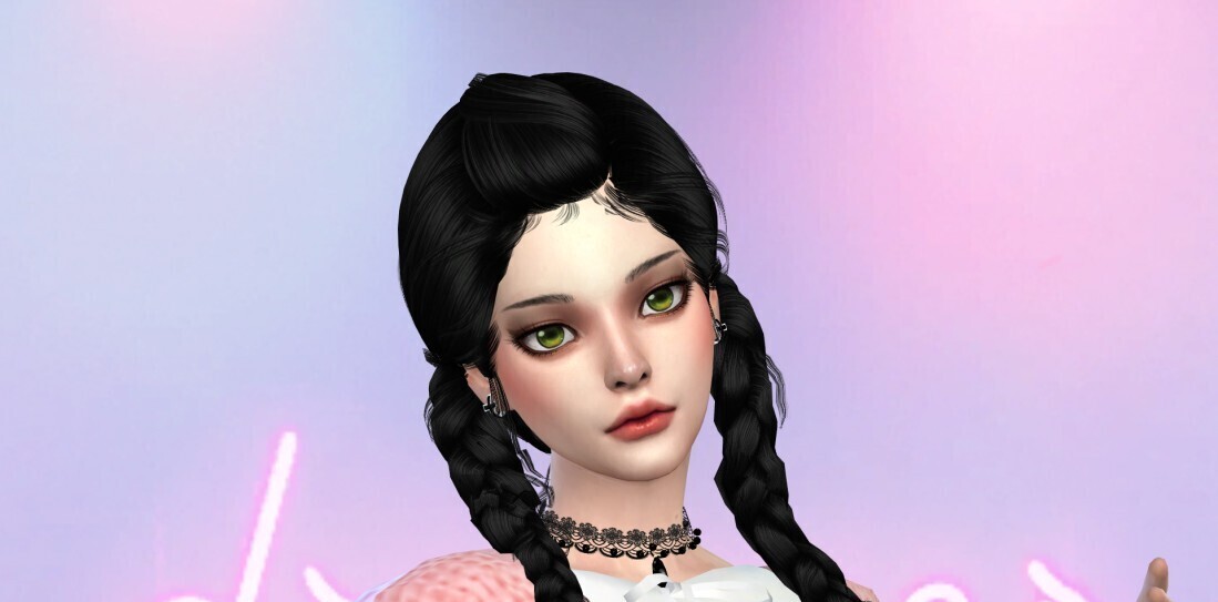 一只可可爱爱的大眼妹