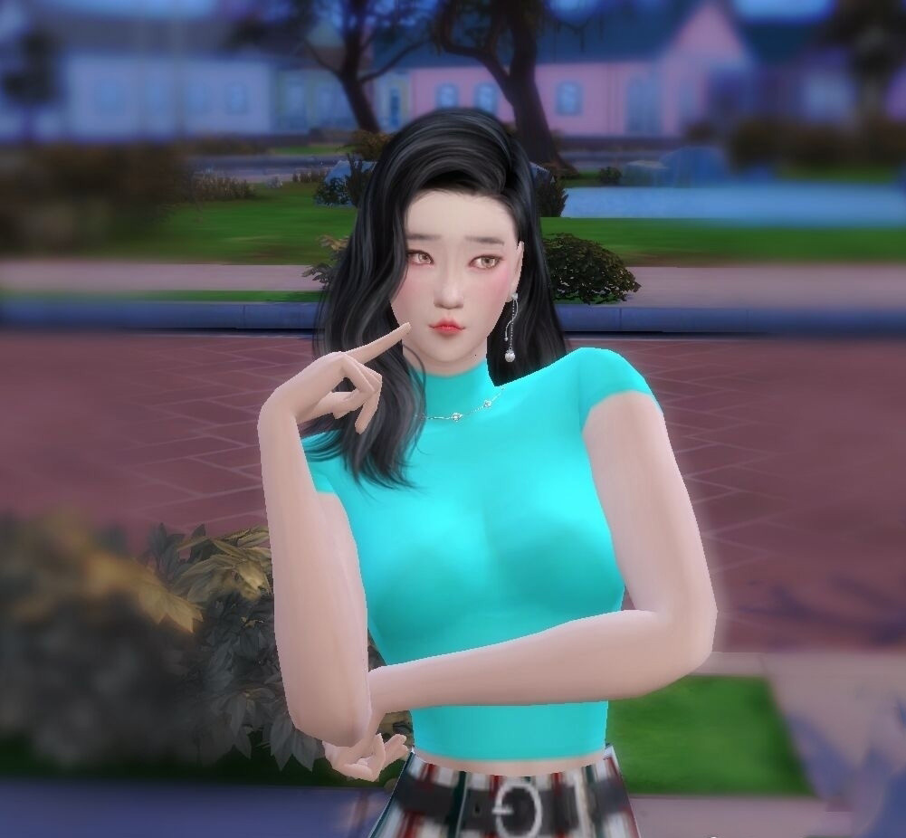 分享一个韩范儿的小姐姐