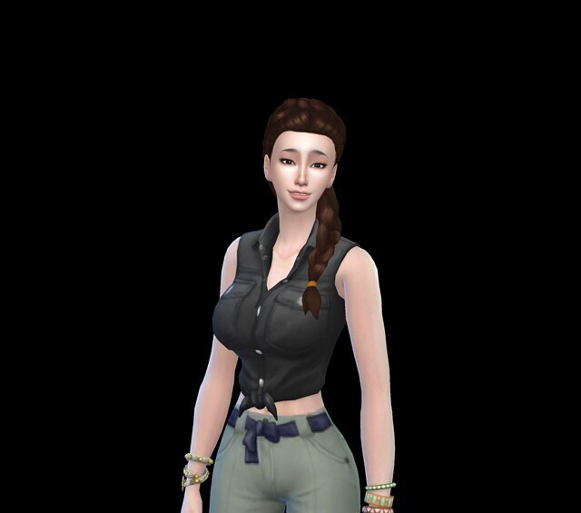 一个用故事模式随机出来的小姐姐~