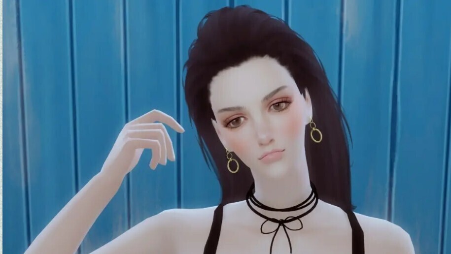 分享一枚女娃暗黑玫瑰黛儿.米勒