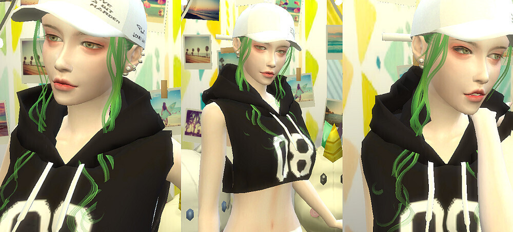 这是一个运动型的小姐姐~莫妮卡~