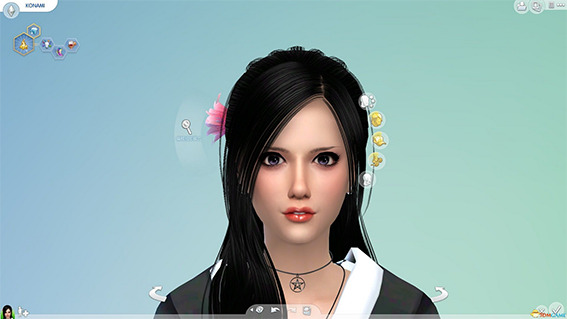 模拟人生4 清丽可爱的日系小姐姐KONAMI小波人物MOD下载_Vv1.31版本