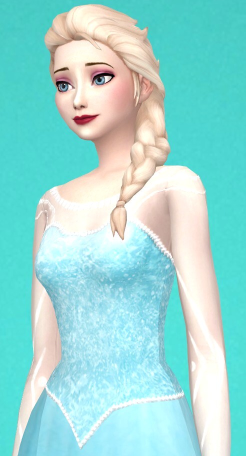 冰雪奇缘 超级漂亮艾莎公主