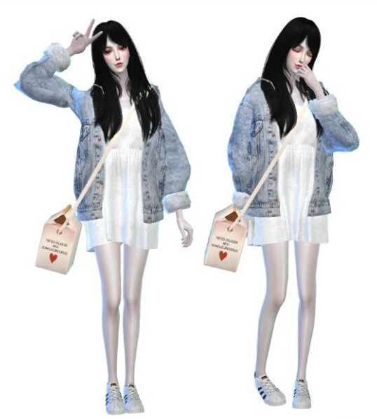 模拟人生4可爱又性感的美少女mod下载