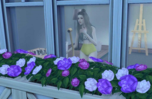 模拟人生4甜美的三角发型美少女mod下载