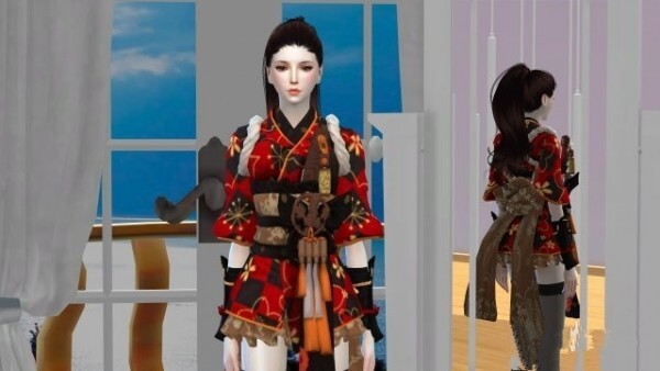 模拟人生4古风侠女mod下载